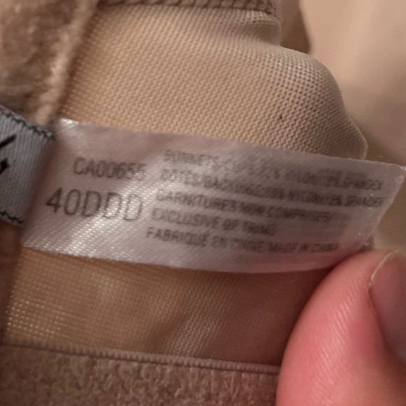 Voglio cream bra size 40DDD - Picture 2 of 6